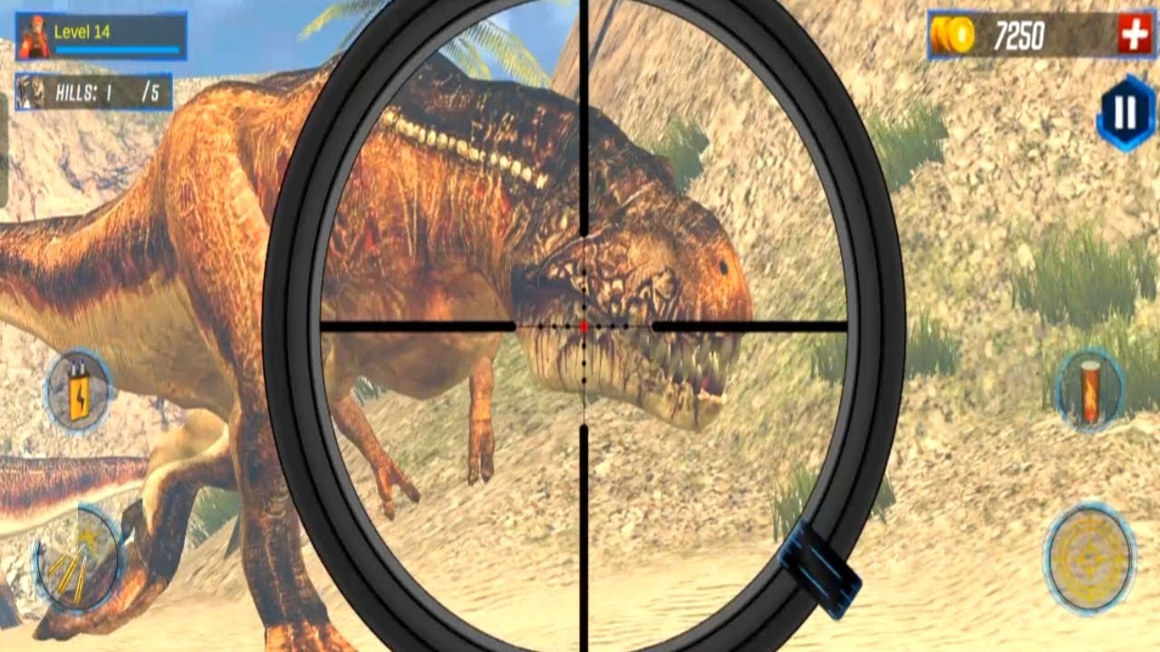 Dinosaur Hunting Games 3D 2023 Android  gameplay
