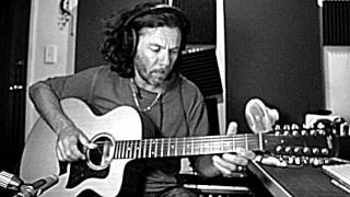 mike de velta on 12 string guitar -lil- girl isobel- open d tuning