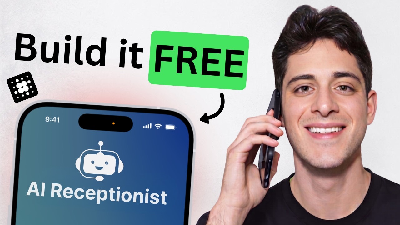 Build an AI Receptionist For FREE (Retell AI Tutorial)