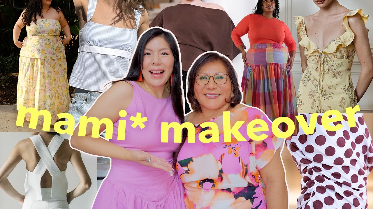 I have 48 hours to make my mom a whole new wardrobe