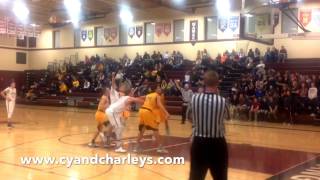2017 Vinton-Shellsburg @ INDEE boys basketball in Independence, Iowa, Mustangs win!!