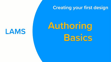 LAMS Author basics