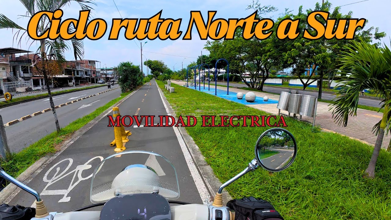 Cali de NORTE a SUR en Bici Electrica! Motovlog