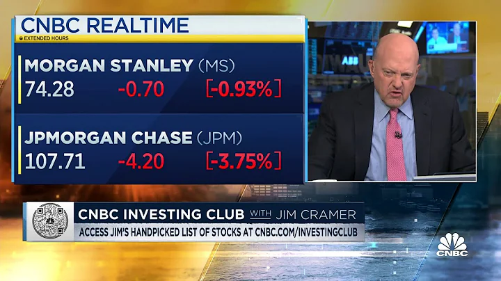 Jim Cramer gives his take on JPMorgan and Morgan S...
