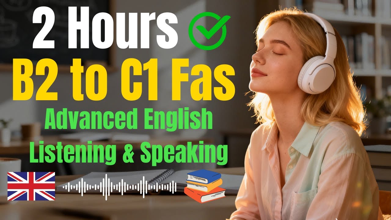 Go from B2 to C1 Fast 2 Hours of Advanced English Listening & Speaking ...