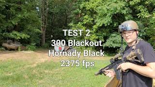 Tannerite Velocity Test