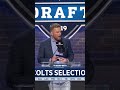 who’s ready for another Pat McAfee draft pick?! #colts #nfl #football #indianapoliscolts