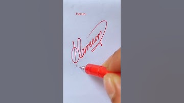 Beautiful signature style