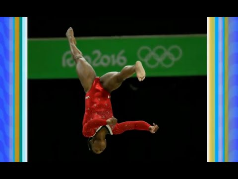 Simone Biles bounces back, wins bronze on balance beam