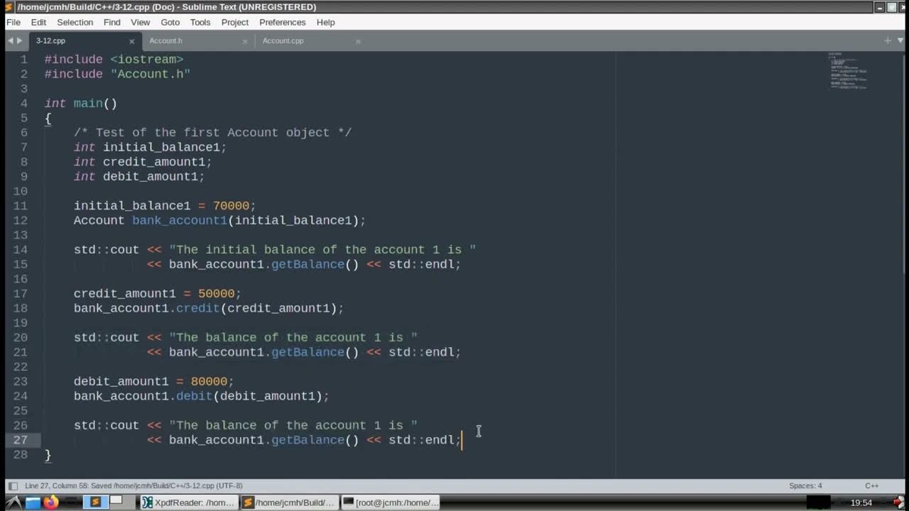 C++ How to Program, 9/E (Deitel & Deitel) - exercise 3-12 [part 2 ...