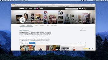 UCA Canterbury FE Fine Art - How To Join The Flickr Group