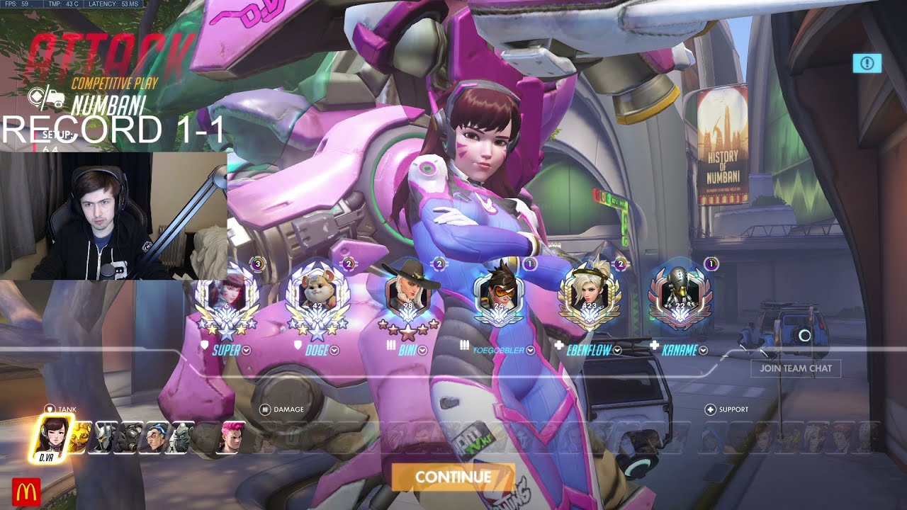 overwatch d.va Update 2022 SUPER D.VA GAMEPLAY OVERWATCH SEASON 31 TOP 500