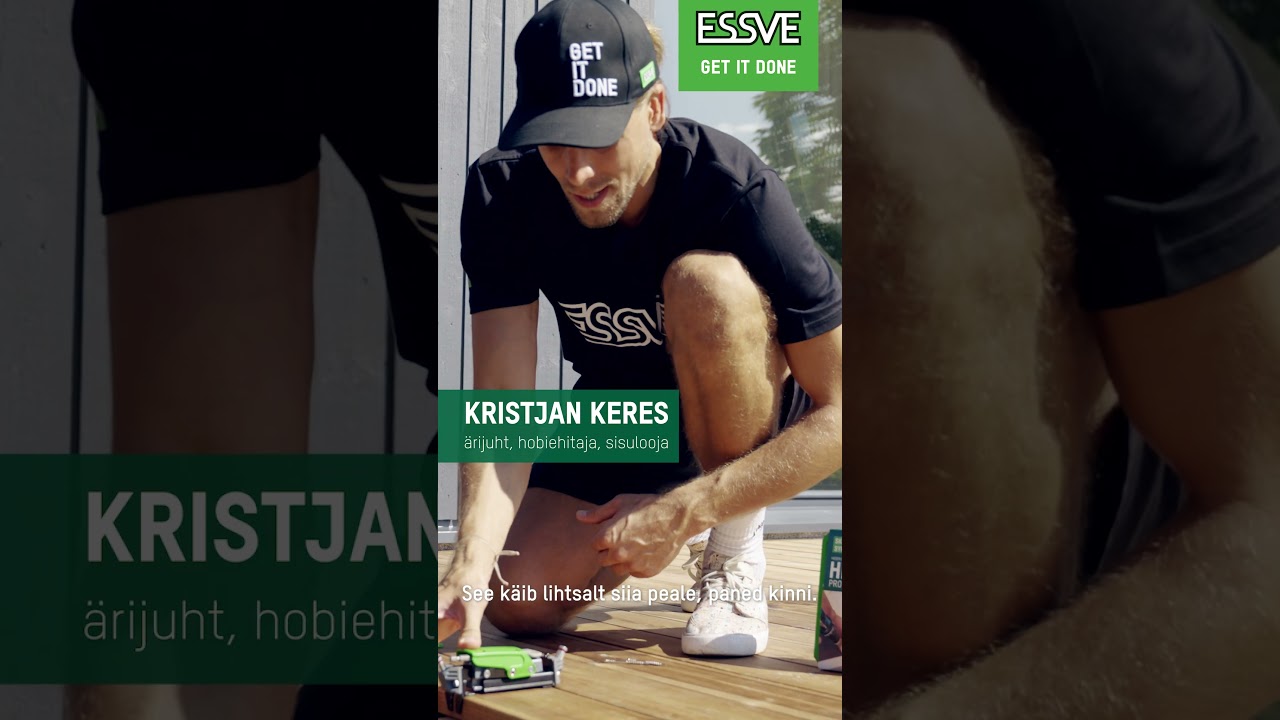 Kristjan X ESSVE - kuidas kasutada ESSVE HDS Pro rakist?