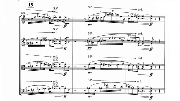 Juan Carlos Tolosa: "los vestigios" for string qua...