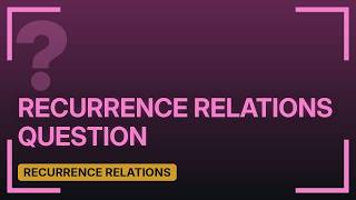 Closed form solution for recurrence relation with 2 variables