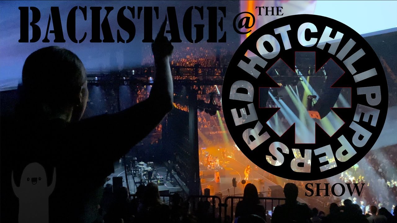Backstage at the Red Hot Chili Peppers concert! ALTer EGO 2023 Muse