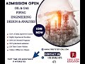 First step education  pg diploma piping engineering design  analysis