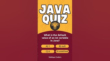 Java Quiz Daily 03 : Test Your Java Skills!