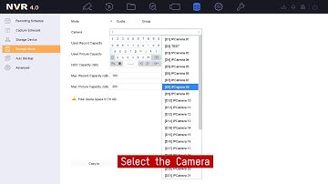 How to Configure HDD Quota on NVR GUI 4 0