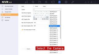 How to Configure HDD Quota on NVR GUI 4 0