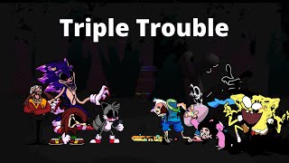 [FNF Requested by StarKiller 36000] Pibby characters sing Triple Trouble (Playable)