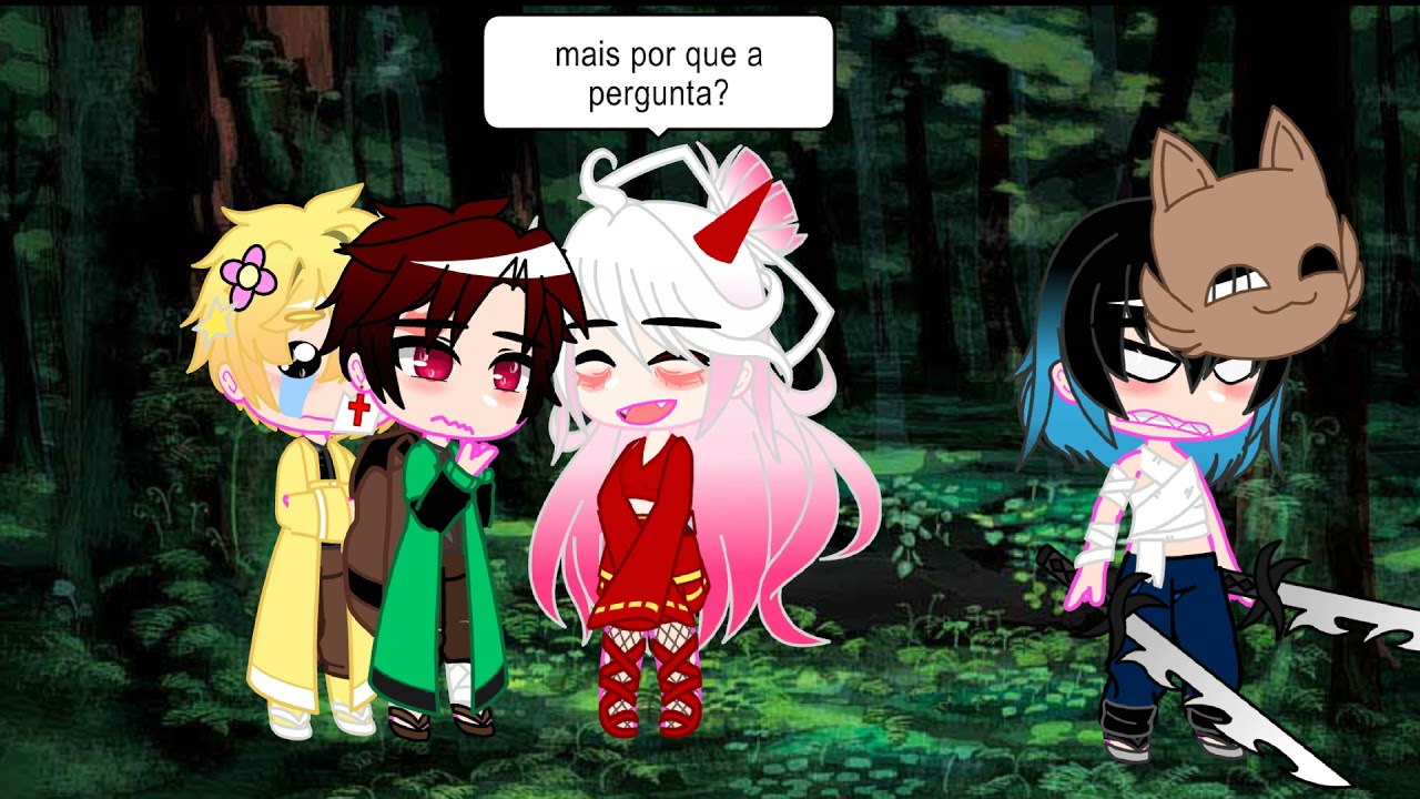 se eu estivesse em demons slayer (sem capa e leia a descrição)