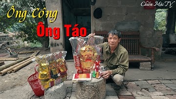 Tết ông Công ông Táo.Hai vợ chồng làm mâm cúng 23 tháng Chạp.