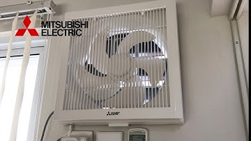 Mitsubishi Electric 12” Ventilating Fan | Wall Exhaust Fan Dinding