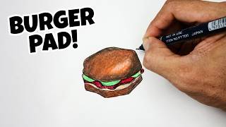 ROBLOX RIVALS: Drawing Burger Jump Pad (Step by Step Tutorial)