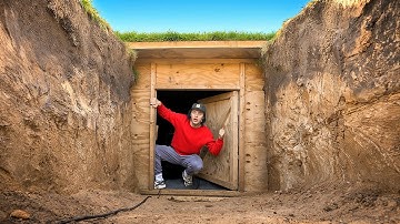 Wij Overleven 24 Uur In De Bunker!