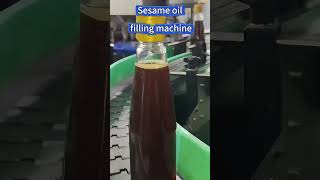 Sesame oil filling machine #machine