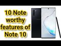 10 Noteworthy Features of Galaxy Note 10 for Vlogging