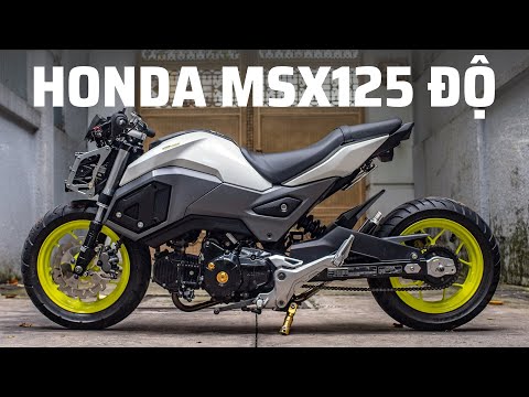 Video Trên tay Honda MSX125 độ - youtube