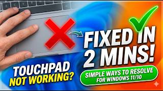How to Fix Touchpad Not Working on Windows 11/10 (5 Easy Ways)