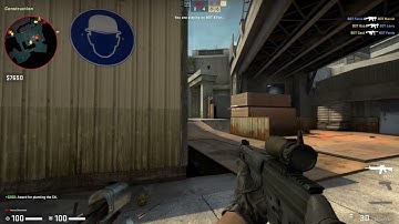 Counter-Strike  Global Offensive - CS GO play Offline (Overpass) With Bots