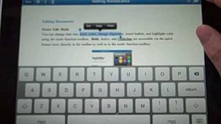 QuickOffice HD for iPad screenshot 5