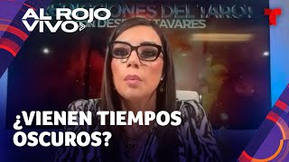 Deseret Tavares pronostico devastacion para Estados Unidos y dejo el pais