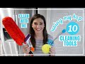 ULTIMATE CLEAN WITH ME USING MY TOP 10 CLEANING TOOLS // Must Have Cleaning Tools for Home