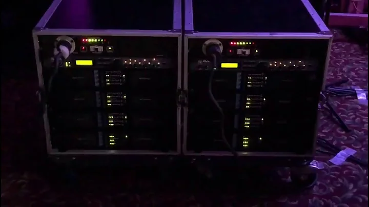 Mexican customer used 8 Sinbosen FP power amplifiers in large-scale events