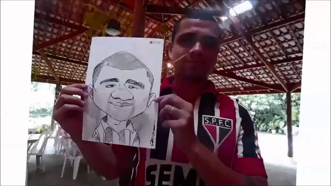 CARICATURAS AO VIVO - CARICATURA PAPEL