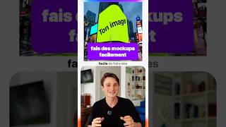 Fais des mockups simplement #design #ai #aidesign #graphicdesign #website