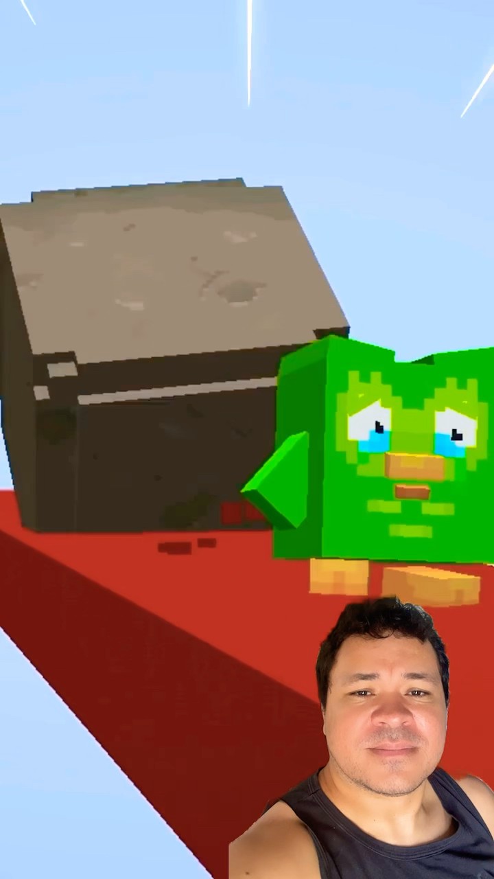 DUOLINGO NO MINECRAFT #mayumigames #minecraft #shortsvideo #youtubeshorts