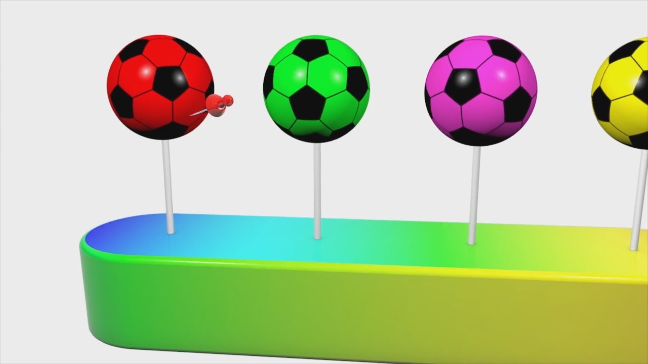 Balls rng. Learn Colors animals Blender and balls.
