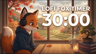 30-Minute Fox Timer 🦊 Boost Your Focus in Class!