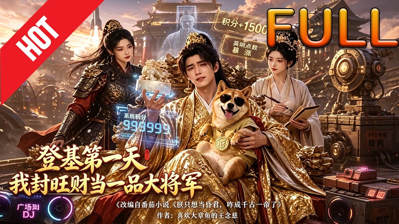【完整版】🔥最新AI短劇《登基第一天，我封旺財當一品大將軍》第1~80集#drama  #AI短劇 #短劇 #愛情 #甜寵 #古裝 #逆襲  #修仙 #玄幻 #聽花短劇
