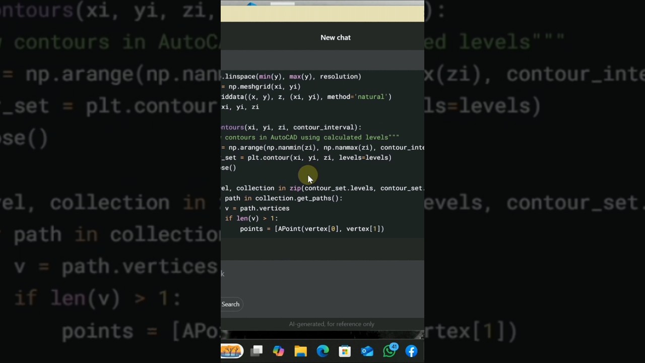 Ai in AutoCAD || Ai Contour Map Eazyy || Check Channel for more 
