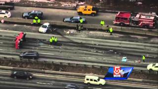 Mattress eyed in Route 128 rollover crash