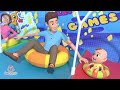 Row, Row, Row Your Boat (Animal Version) | Funny Nursery Rhymes & Kids Songs