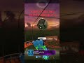 My first ceiling musty double tap rocket league