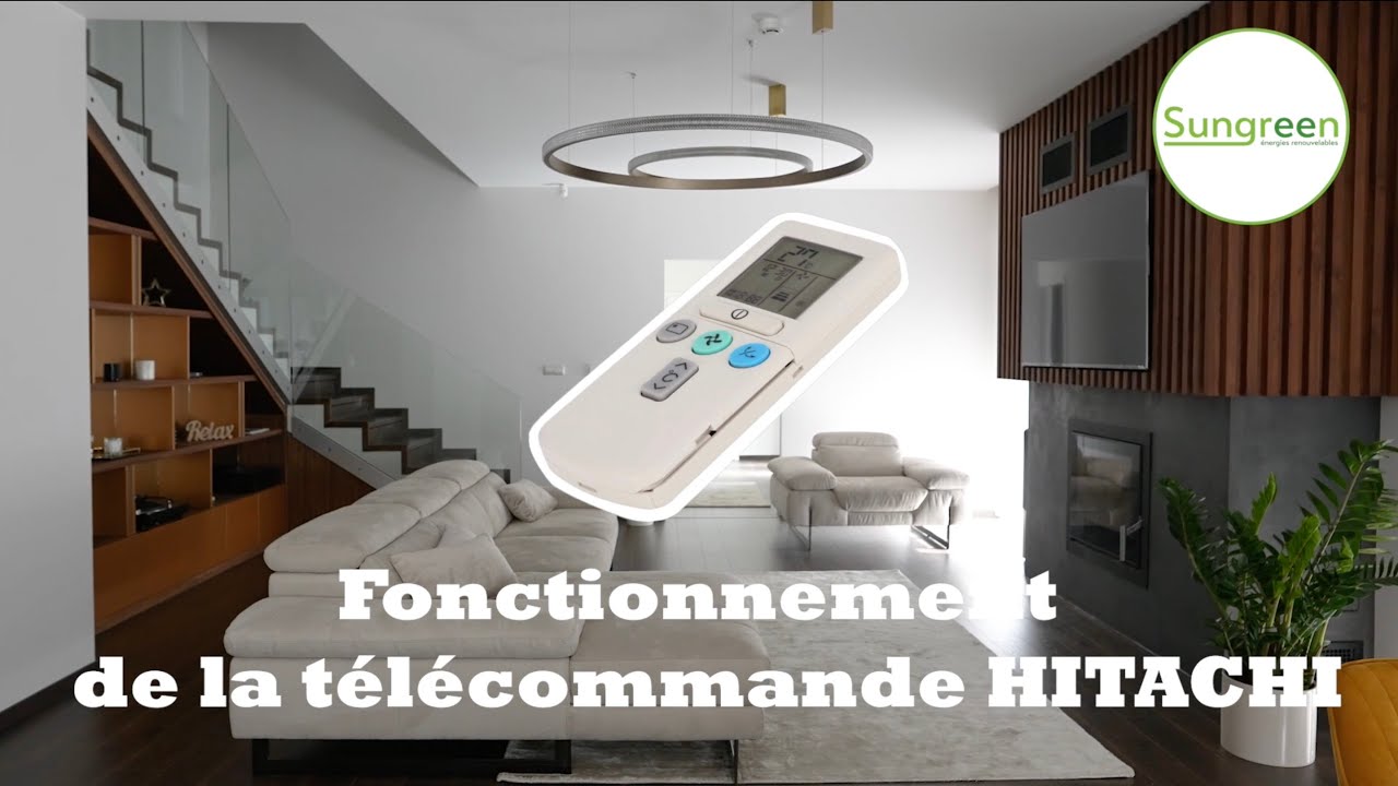 Tuto #2 Télécommande Hitachi (avant 2013) Split et Console 